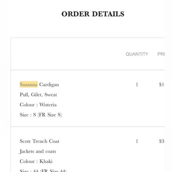 Sezane Susanna Cardigan - Picture 2 of 6